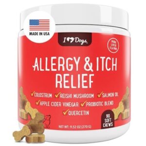 iHeartDogs Allergy & Itch Relief B093QS7DR5