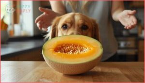 is cantaloupe rind safe for dogs is cantaloupe rind safe for dogs