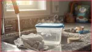 keeping containers clean and labeled keeping containers clean and labeled