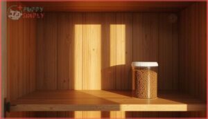 proper placement: cool, dark, dry areas proper placement: cool, dark, dry areas