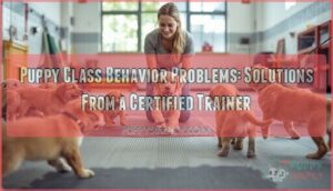 puppy class behavior problems