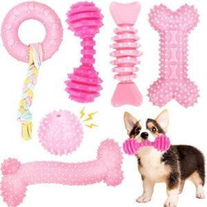 Puppy Toys, 6 Pack Dog B09SHZ791K