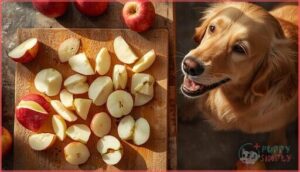 raw apple slices raw apple slices