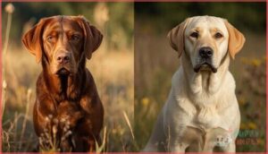 red fox lab vs. yellow lab differences red fox lab vs. yellow lab differences