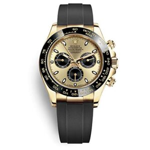 Rolex Daytona Yellow Gold/Oysterflex Bracelet B084BZW6DK