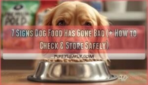 signs dog food has gone bad