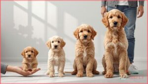 size variations (teacup, mini, medium, standard) size variations (teacup, mini, medium, standard)