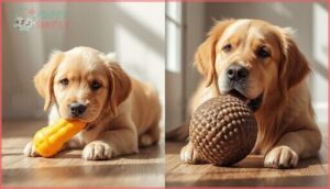 sizing guide: matching toy size to life stage sizing guide: matching toy size to life stage