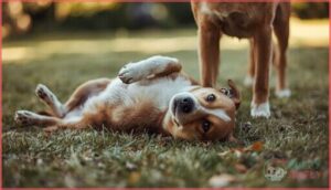 submissive and appeasement behavior through rolling submissive and appeasement behavior through rolling