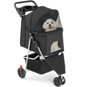 Sweetcrispy Pet Stroller for Dogs B0DBG5XZJJ