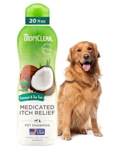 TropiClean Oatmeal Dog Shampoo for B000WT8REK