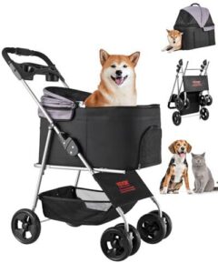 VEVOR Pet Stroller, 35 lbs B0F325CJ3X