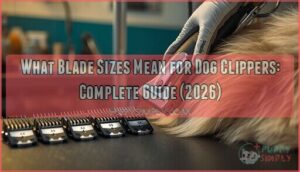 what blade sizes mean for dog clippers
