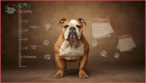 when bulldogs reach full size when bulldogs reach full size