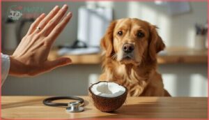 when to avoid coconut for dogs when to avoid coconut for dogs