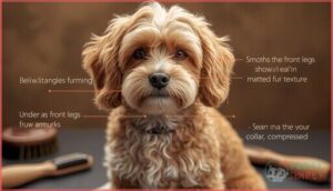 which areas of a cockapoo are prone to matting which areas of a cockapoo are prone to matting