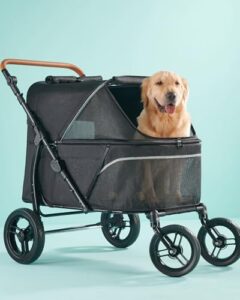 Zoosky Pet Stroller for Large B0F6LGYXQ9