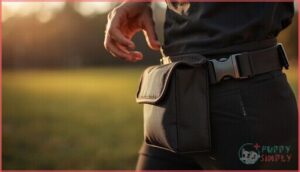 adjustable belts or clips for hands-free use adjustable belts or clips for hands-free use