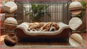 best materials for dog crate beds best materials for dog crate beds