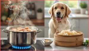 boiling vs. steaming boiling vs. steaming