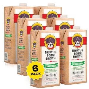 Brutus Chicken Broth for Dogs B08DDHN42S