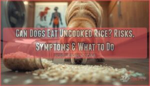 can dogs eat uncooked rice can dogs eat uncooked rice