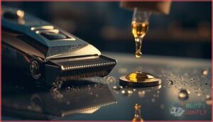 cleaning brushes and blade oil cleaning brushes and blade oil