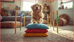 creating an indoor obstacle course creating an indoor obstacle course