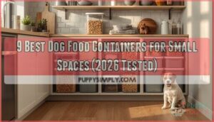 dog food containers for small spaces dog food containers for small spaces