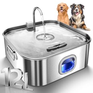 Dog Water Fountain Stainless Steel, B0D5Y43713