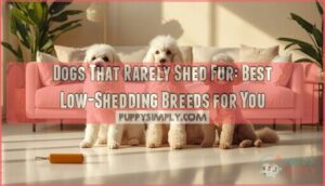 dogs that rarely shed fur