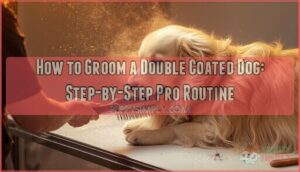 double coated dog grooming