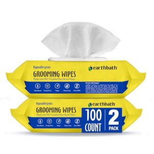 earthbath, Hypo Allergenic Grooming Wipes B078RM9VRB