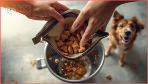 emptying and shaking out crumbs emptying and shaking out crumbs