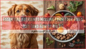 essential nutrients missing dog diet