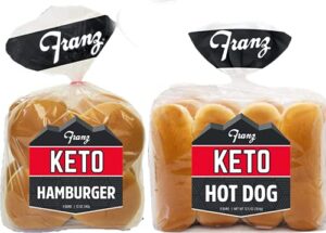 Franz Bakery Keto Hamburger Buns B09HJBCDPM