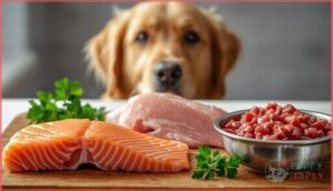 fresh meats (chicken, beef, fish) fresh meats (chicken, beef, fish)