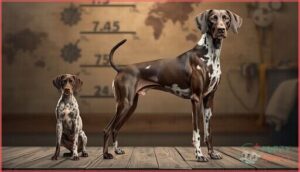 german shorthaired pointer growth german shorthaired pointer growth
