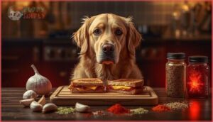 harmful additions (onions, garlic, seasonings) harmful additions (onions, garlic, seasonings)