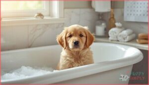 how often to bathe a puppy how often to bathe a puppy