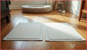 introducing pads in a designated area introducing pads in a designated area