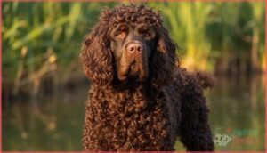 irish water spaniel irish water spaniel