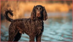 irish water spaniel irish water spaniel