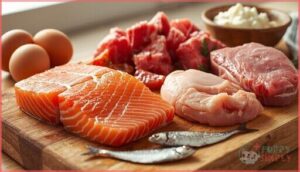 key animal proteins in wholesome dog food key animal proteins in wholesome dog food