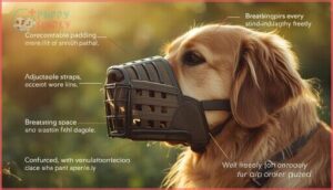 key features for muzzle safety and comfort key features for muzzle safety and comfort