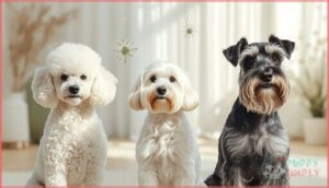 key traits of low dander dog breeds key traits of low dander dog breeds