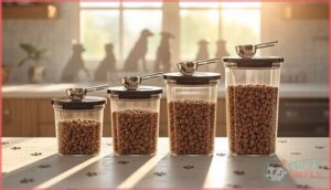 matching container size to number of dogs matching container size to number of dogs