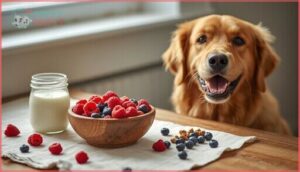 mixing raspberries with dog food or treats mixing raspberries with dog food or treats