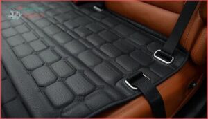 non-slip backing and secure anchoring non-slip backing and secure anchoring