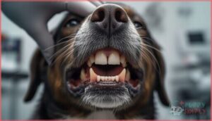 pale gums and tongue pale gums and tongue